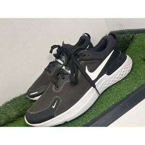 Nike React Miler Black White Running Training Shoe CW1777-003 Mens Size 11.5